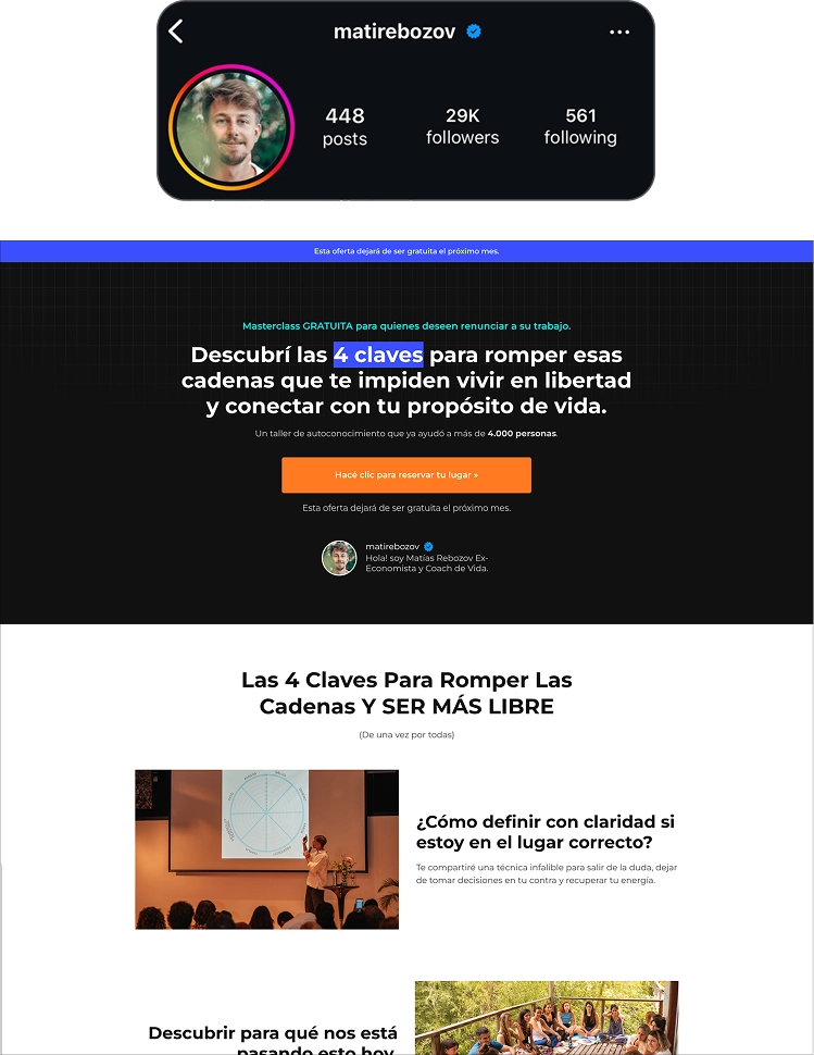 Landing Builders Lab Mati Circulo Humano
